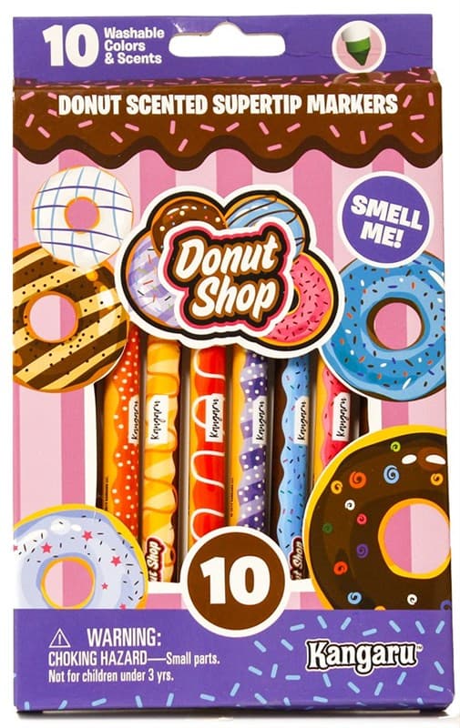 Donut Shop 10st Tuschpennorna med doft