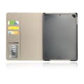 Miniatyrbild 5 av 6: Plånboksfodral Apple iPad Air / Air 2 - Rutmönster Beige