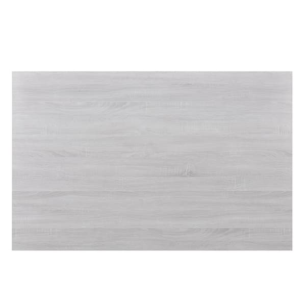 [en.casa]® Eleganttinen tammi ruokapöytä - 140 x 90 cm - tammi (valkoinen)