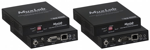 4K@30Hz Videovägg över IP, PoE, Kit