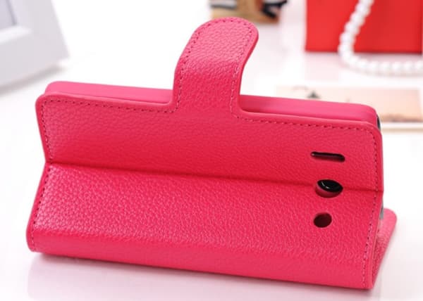 Mobilväska G510 Ascend Pink w/Stand