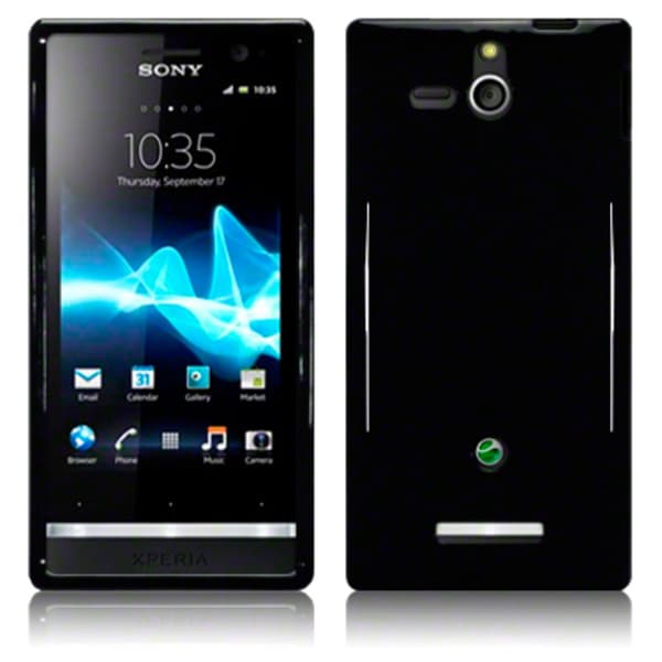 Back Cover Xperia U Solid Black