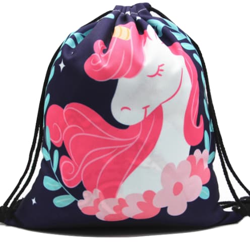 Unicorn Gympapåsar-Skor Väskor-Skoväska-Skopåse-RYGGSÄCK DRAGSKO