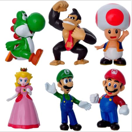 6 Pack Super Mario Tal