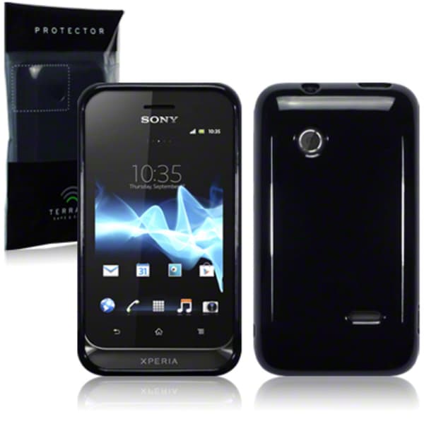 Back Cover Xperia Tipo Solid Black