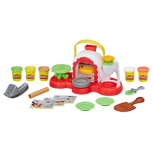 Play-Doh Kitchen Creations: Stamp N Top Pizza Lekset