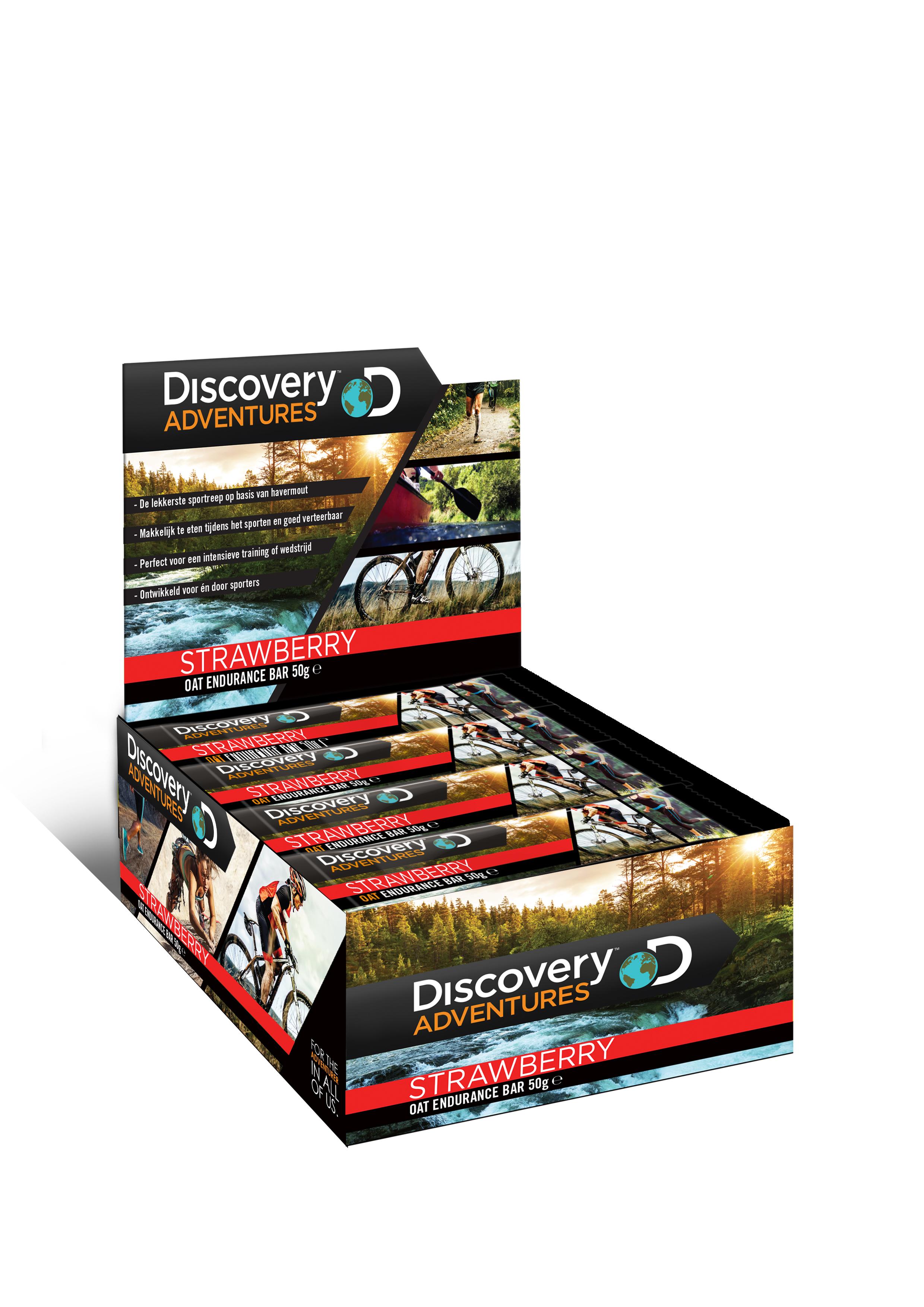 Discovery Oat Endurance Bar Strawberry (20 pcs)