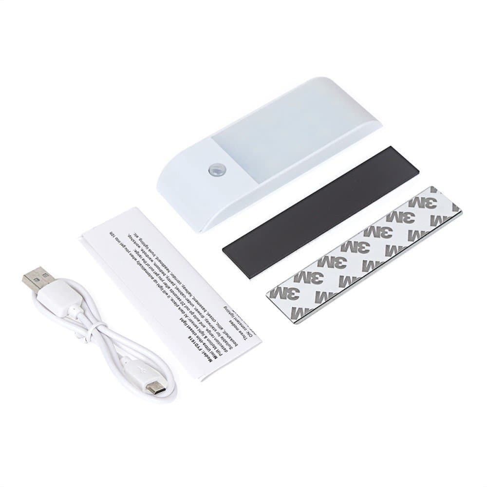 LED Infrared Motion Detector Night Light with Magnetic Suction