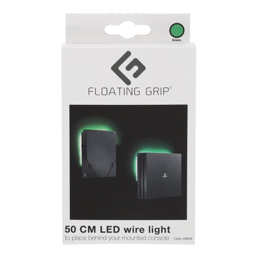Led wire light with USB Green by FLOATING GRIP®