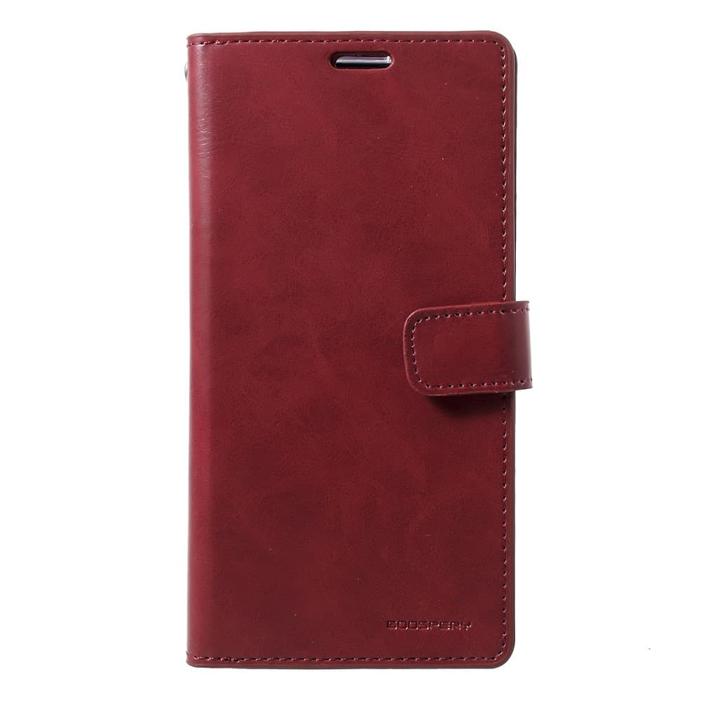 Samsung Galaxy S10+ MERCURY GOOSPERY Mansoor Wallet Case - WineRed