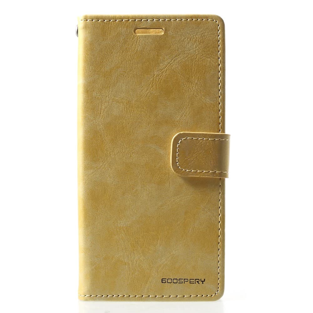 MERCURY GOOSPERY Blue Moon Wallet Leather Case for Samsung Galaxy S10e - Gold