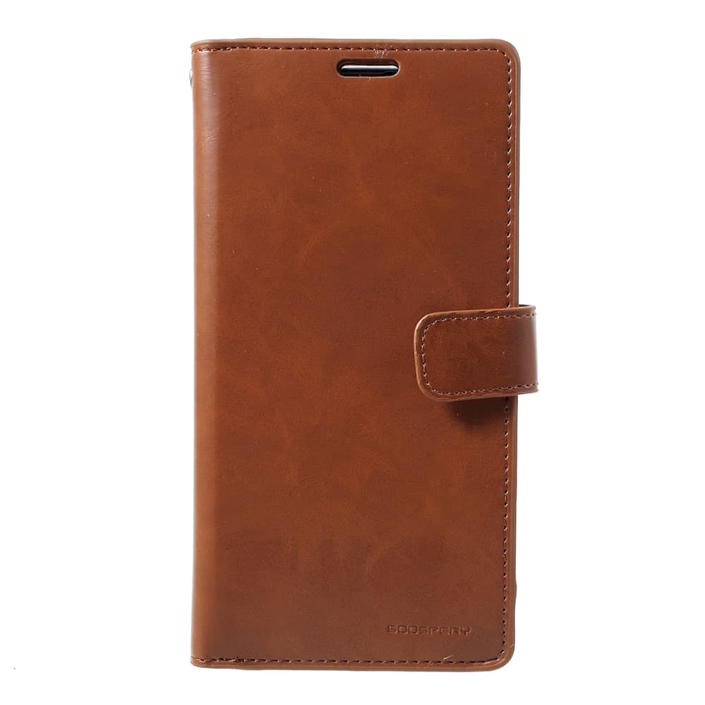 Samsung Galaxy S10 MERCURY GOOSPERY Mansoor Wallet Case - Brown