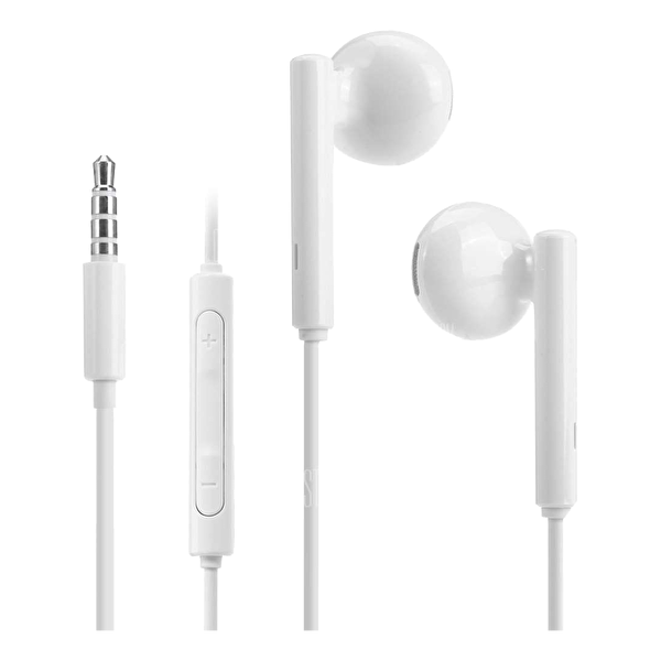 Original Huawei In Ear hörlurar (AM115) Hemelektronik Hörlurar 3.5mm för ex surfplatta och mobil som iphone