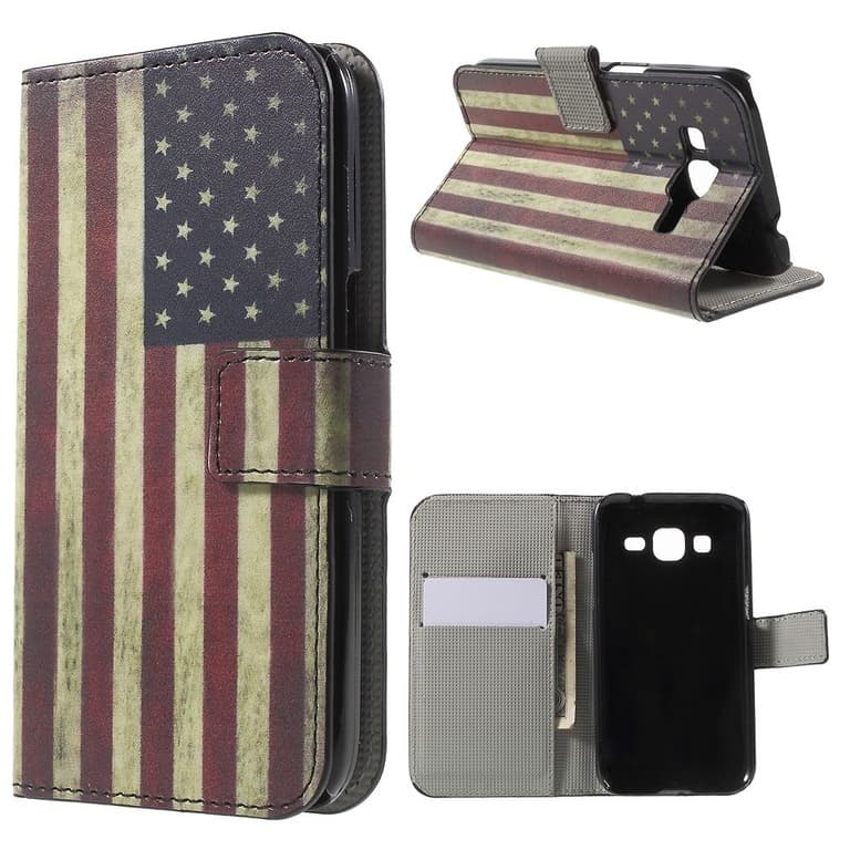 Samsung Galaxy Core Prime SM-G360 Wallet Stand Case