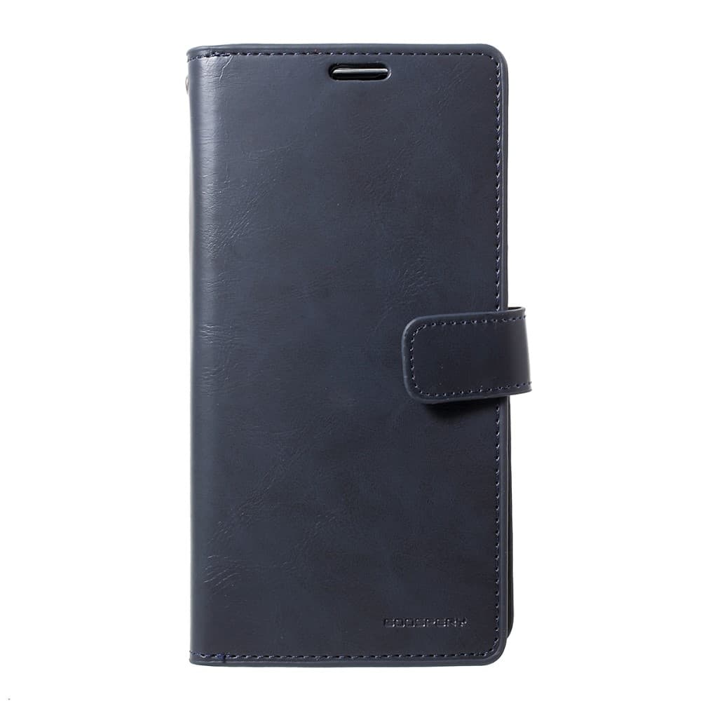 Samsung Galaxy S10+ MERCURY GOOSPERY Mansoor Wallet Case - Dark Blue