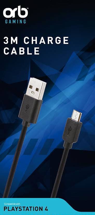 Ps4 Usb To Micro Usb 3m Charge Cable Cdon Ps4 Usb To Micro Usb 3m Charge Cable Cdon