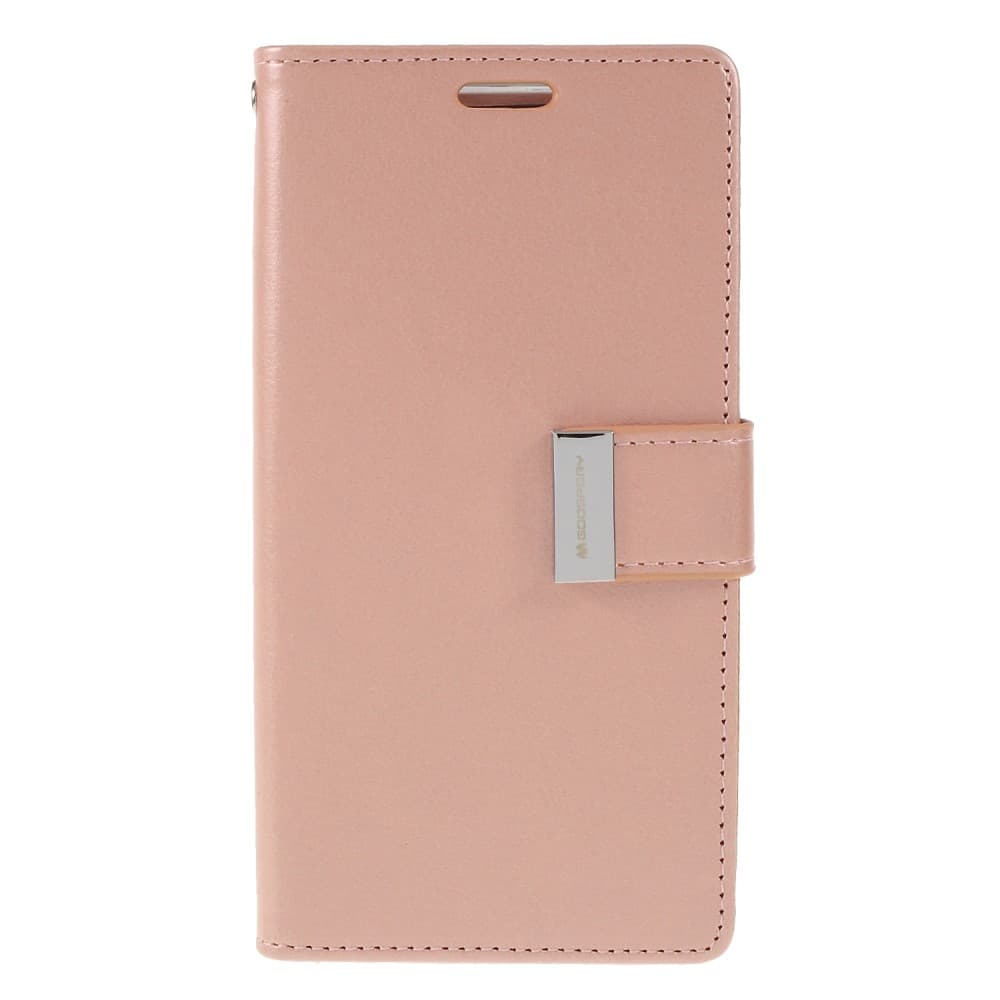 MERCURY GOOSPERY Rich Diary PU Leather Flip Case Samsung Galaxy S10e RoseGold