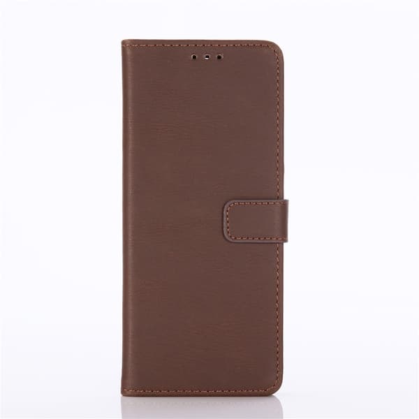 Retro Wallet Stand Case for Sony Xperia XA3 - Coffee DarkBrown
