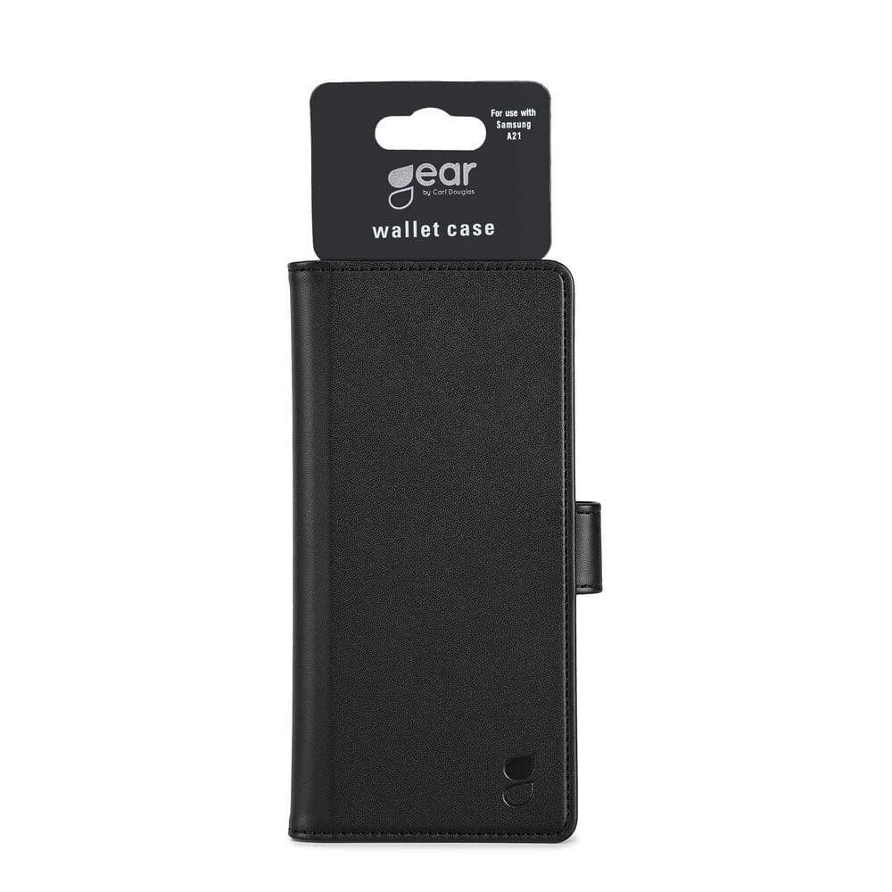 GEAR Walletcase Black for Samsung Galaxy A21