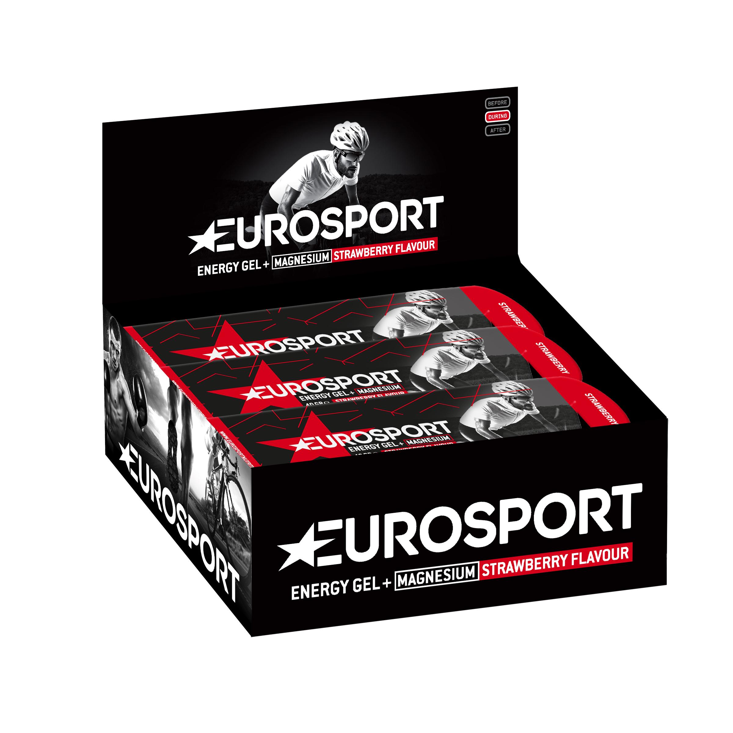 Eurosport Energy Gel Strawberry + Magnesium (20 pcs)