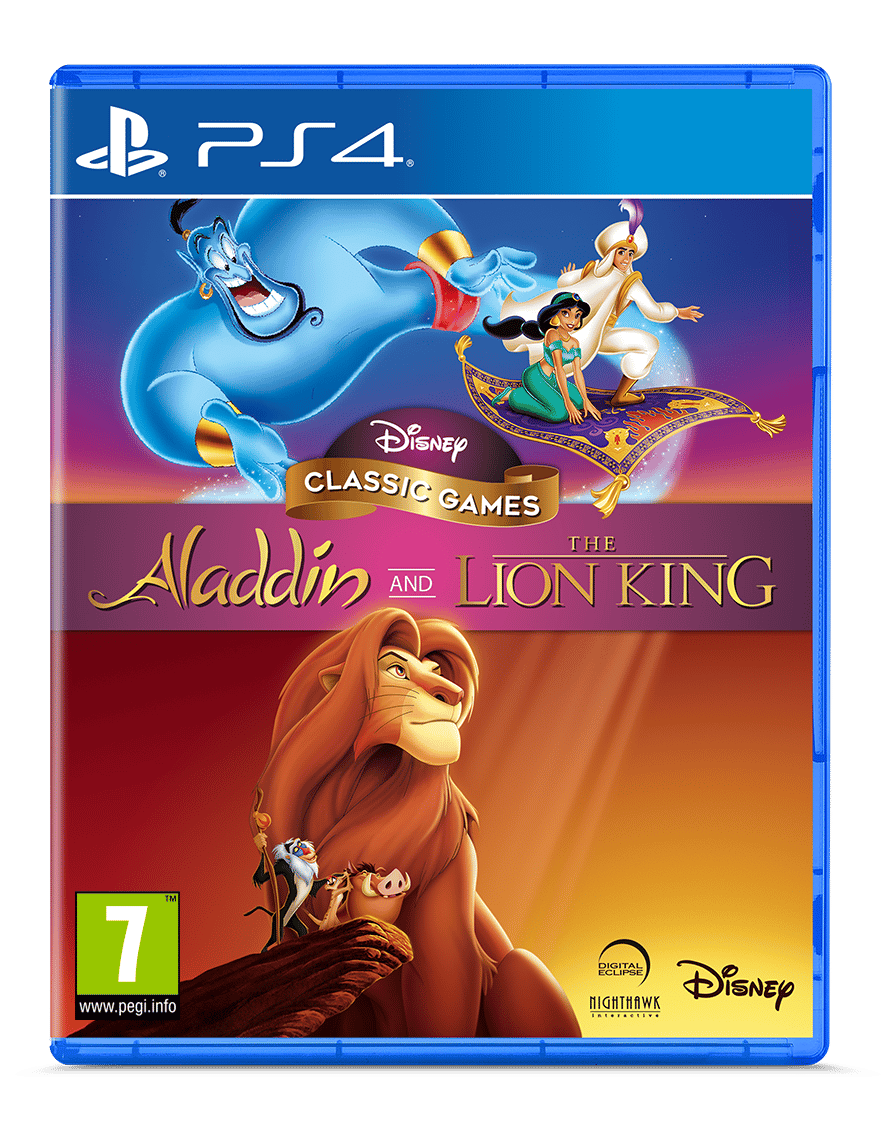Disney Classic Games: Aladdin and The Lion King (Playstation 4)