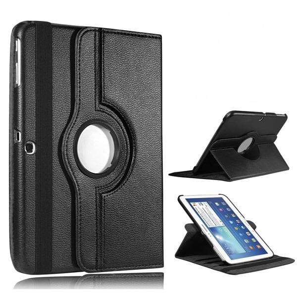 360 Rotation fodral Samsung Tab 3 10.1" - Svart