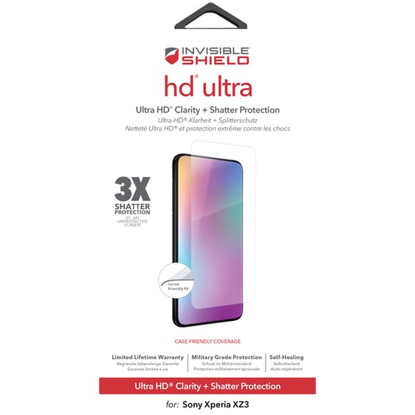 INVISIBLESHIELD HD ULTRA DRY SCREEN SONY XPERIA XZ3