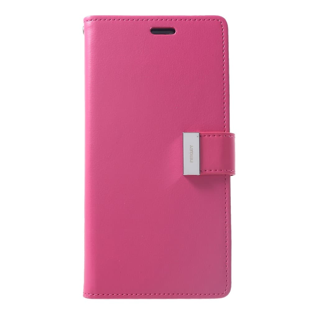 MERCURY GOOSPERY Rich Diary Wallet Case iPhone XS Max - Rose