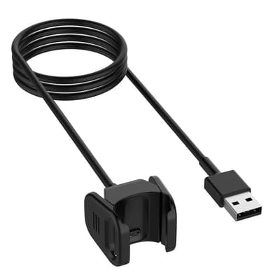 USB oplader til Fitbit Charge 3, 55cm