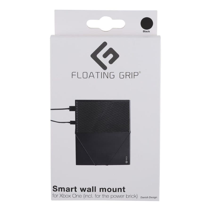 Xbox One (original) wall mount Black by FLOATING GRIP®