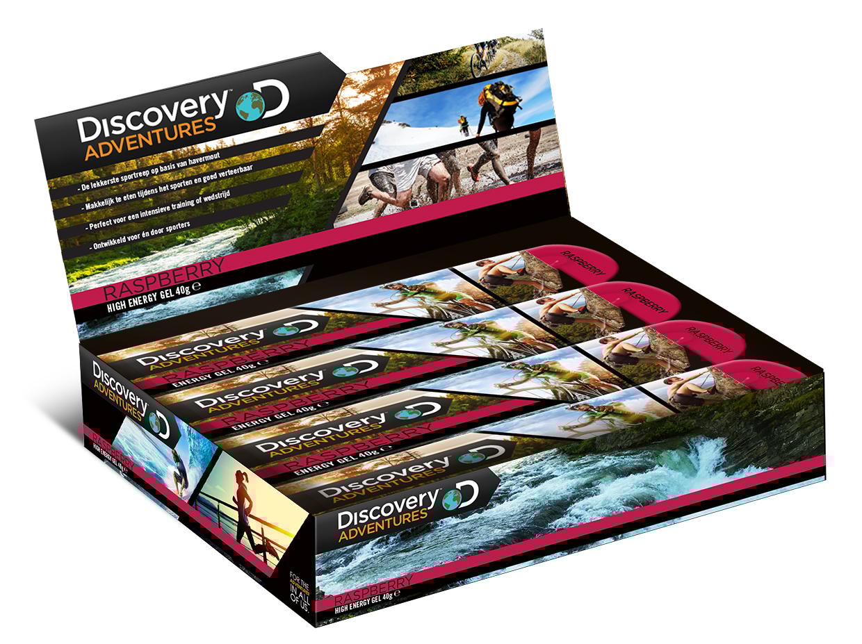 Discovery High Energy Gel Raspberry (20 pcs)
