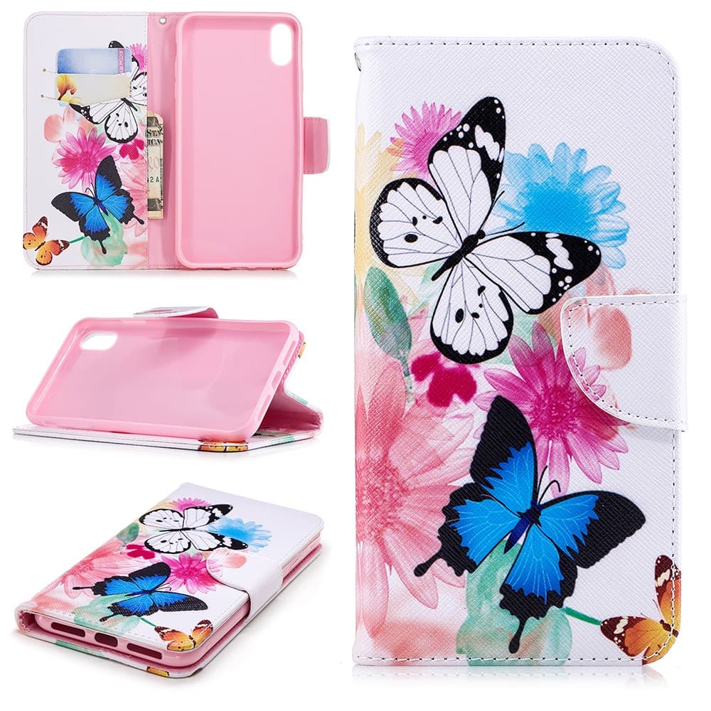 Wallet Case for iphone XS Max - Colorful Butterflies