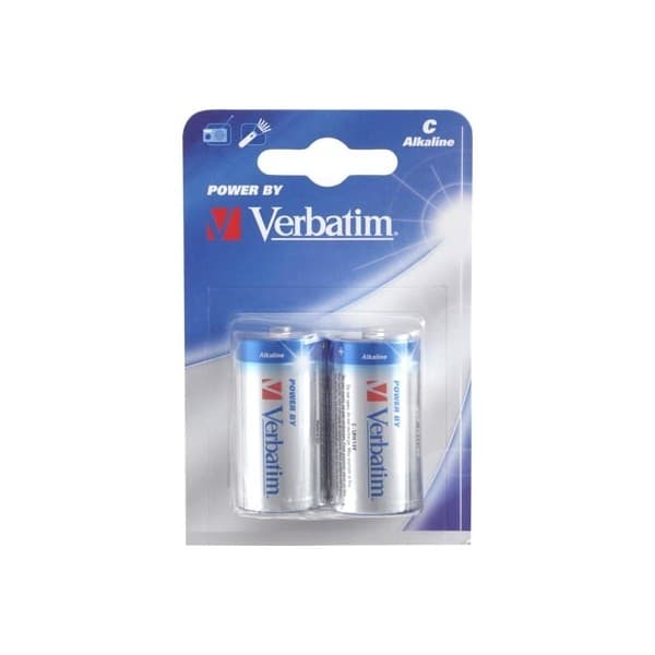 Verbatim Verbatim C Alkaline Batteri, (LR14) 2-pack