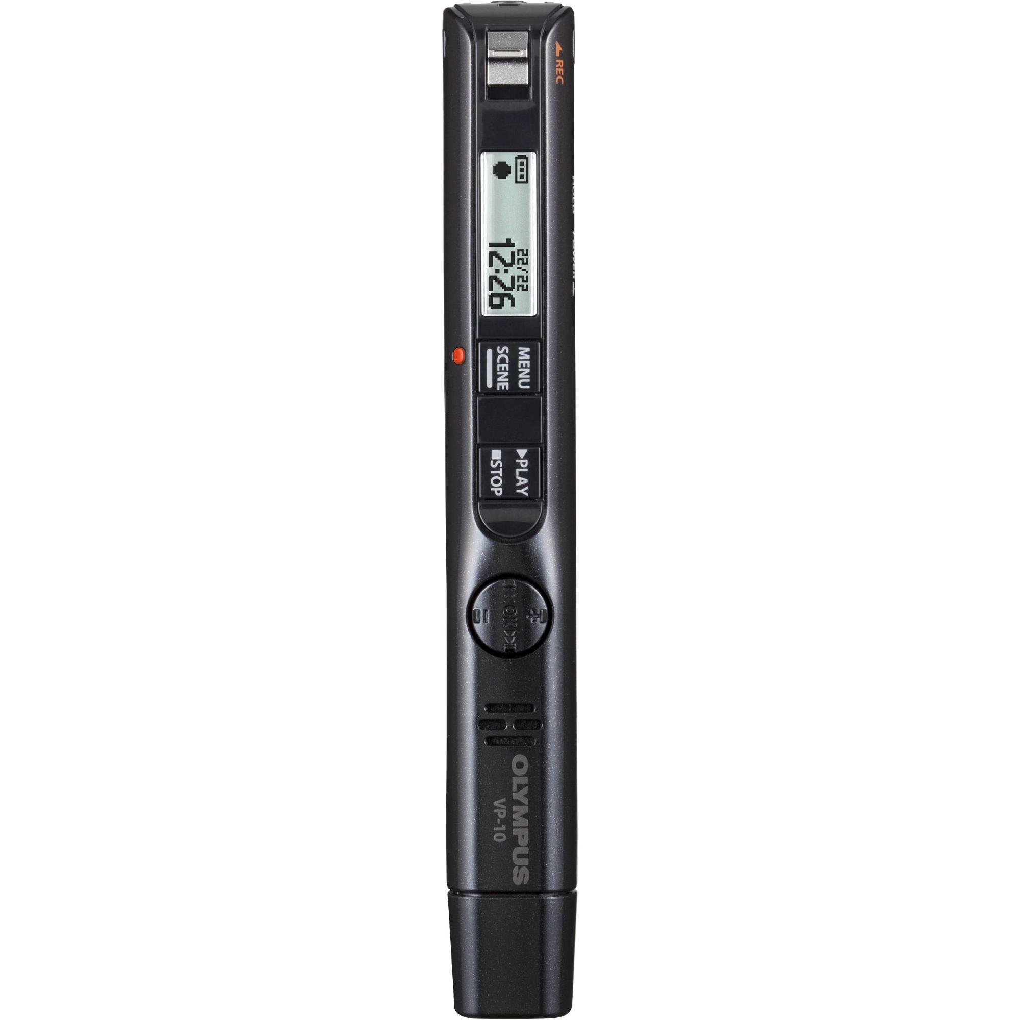 Olympus VP-10, 4GB, black, incl batteries, USB-cable