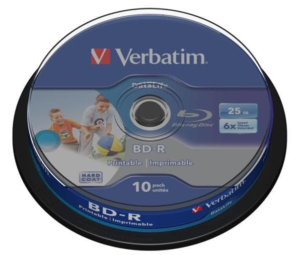 Blu Ray BD-R Datalife 25GB 10-pack, 6X