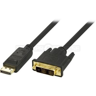 Kbl DisplayPort ha-ha Svart 5m