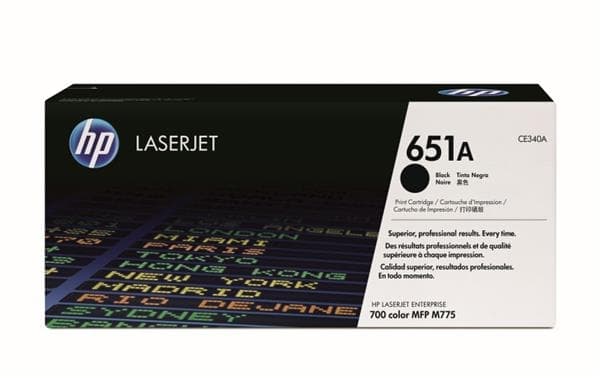 HP 651A Original LaserJet tonerkassett - Svart
