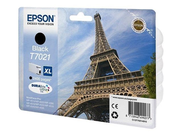 Epson FP Epson C13T70214010 Black XL, WP4000/4500-series 2400 sid.