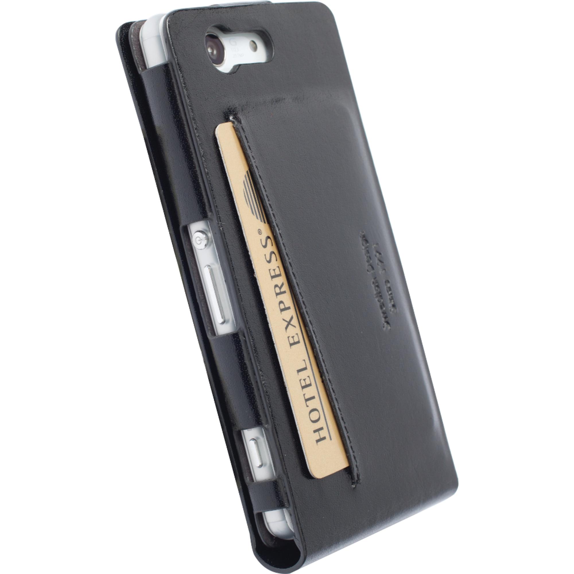Krusell Kalmar WalletCase for Sony Xperia Z3 Compact - Black