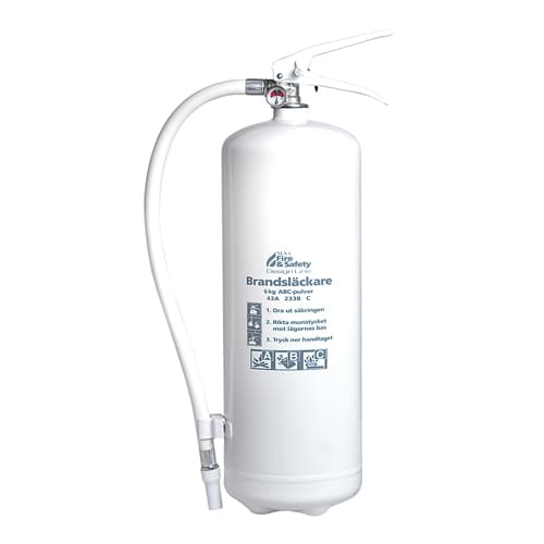Nexa Fire & Safety Brandsläckare 6kg 43A Vit