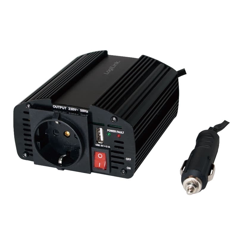 LogiLink Spenningsomvandler. 12V->230V 150W