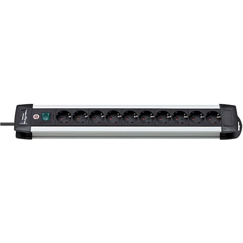 Brennenstuhl Premium Power strip 10-way Alu