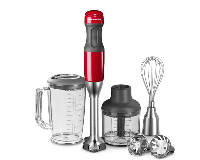 KitchenAid Stavmixer-set Röd