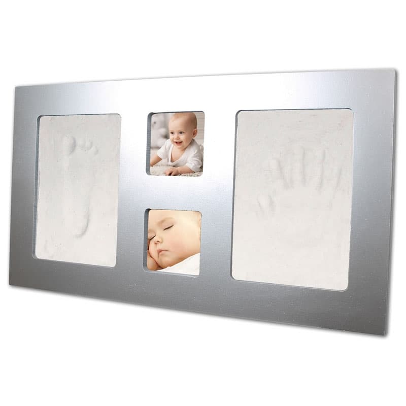 Happy Hands, Stor Ram, Foto & Avtryck, Silver