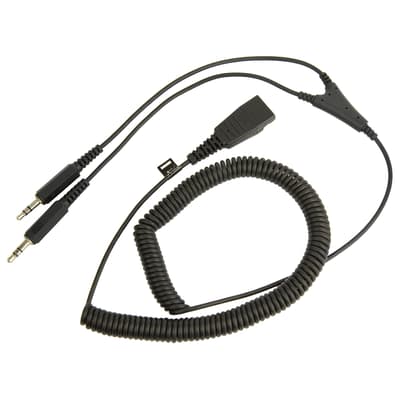 Jabra GN Lydkortledning 2m QD/2x3,5mm