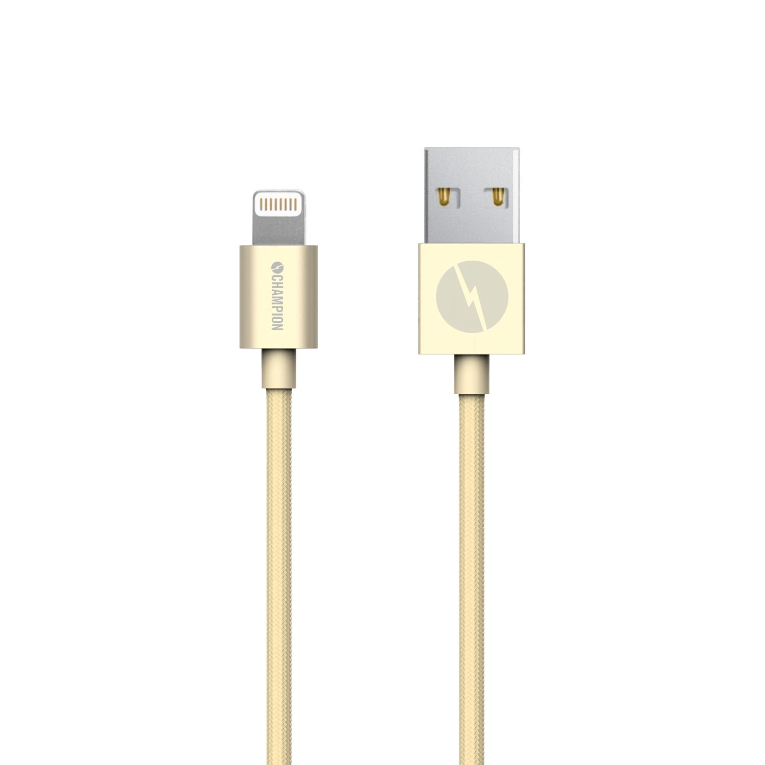 Champion 97214CH Lightning-kabel 1 m Guld