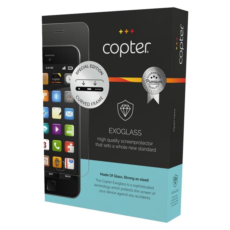 Copter Exoglass Curved Frame Samsung Galaxy S7 Edge Transparent