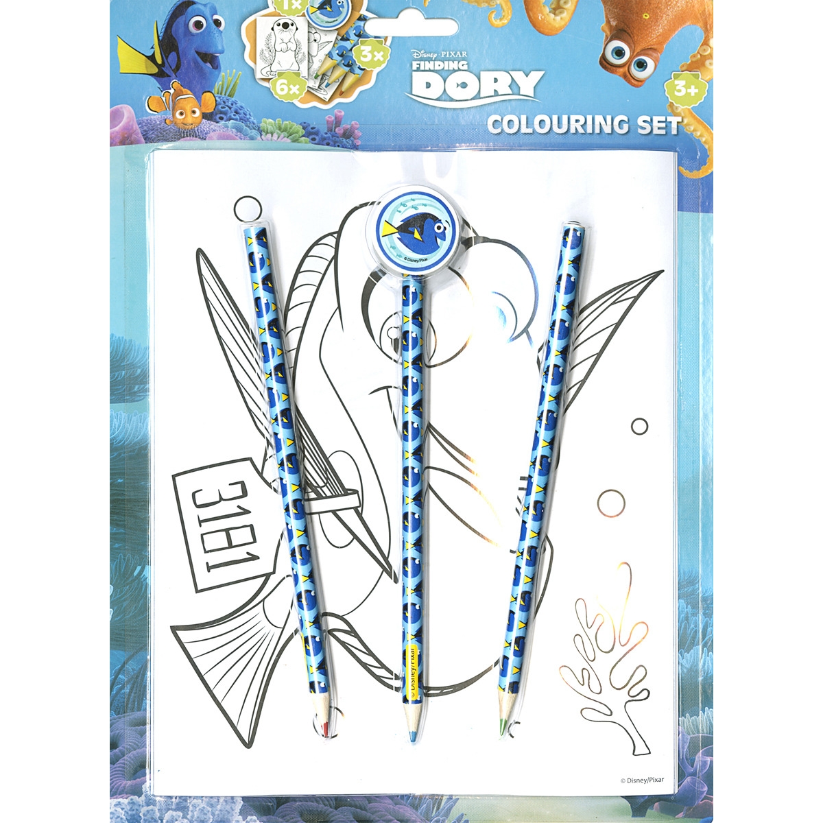 Hitta Dory, Målarset Leksaker CDON.COM Hitta Doris Högtalare Dory 3,5mm Disney