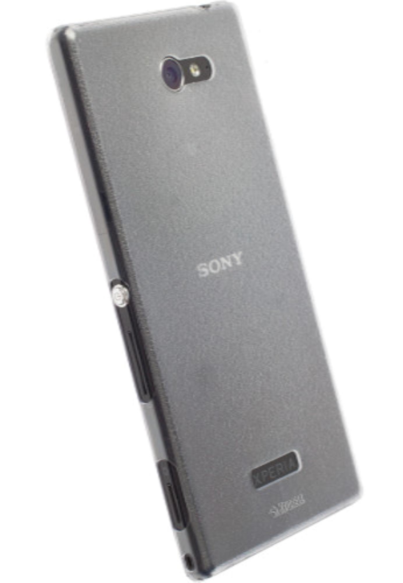 Krusell FrostCover for Sony Xperia M2 - Transparent White