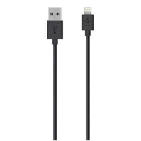 Belkin Cable Charge/Sync/Lightning To USB/2.1a /1.2m/Black